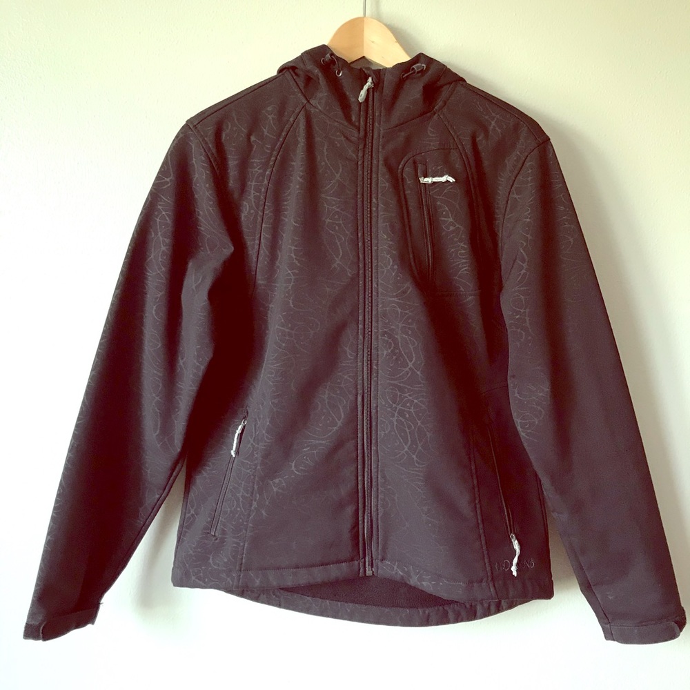Double Diamond Fleece Lined Windbreaker
